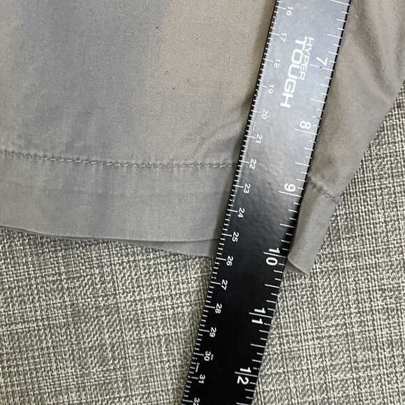 Michael Kors Shorts Mens 36 Gray Flat Front Cargo Utility Pockets Casual - Picture 5 of 12